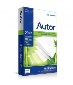 AUTOR RESMA OFICIO 75gr 216x365